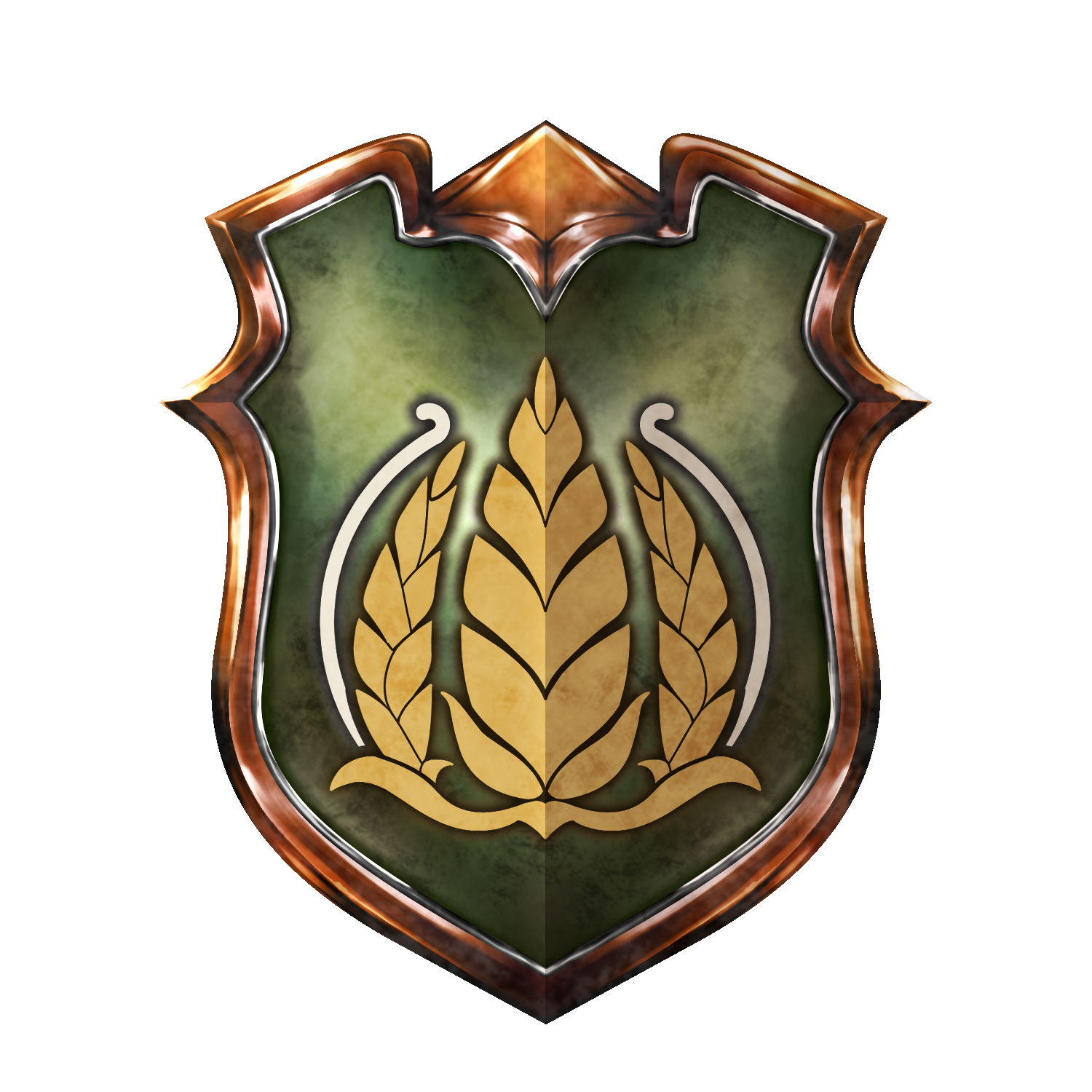 House shield silhouette